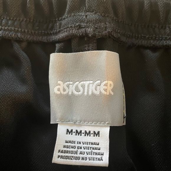 Asics Tiger long black skirt with white letters M - Picture 5 of 9